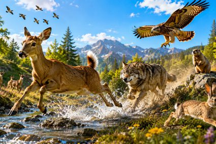 🌿 SPUREN DER SCHÖPFUNG | ⚡4.2 Entscheiden ohne Nachdenken – Wenn Reaktion klüger ist als Reflexion | 🦌 4.Serie: Die Weisheit im Tierreich